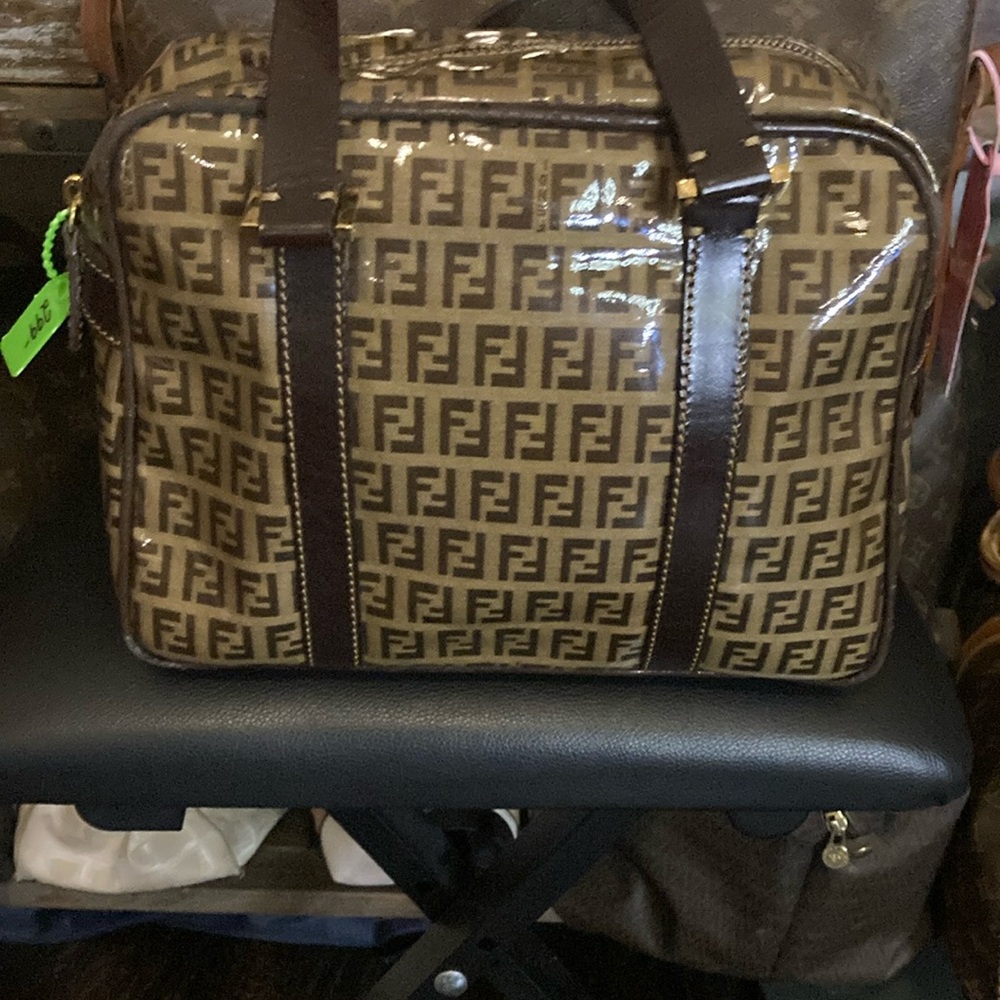 Fendi Brown Monogram Handbag